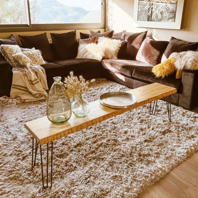 Banco Tanaru de canto Irregular