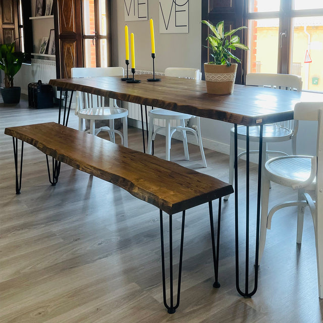 Banco Tanaru de canto Irregular