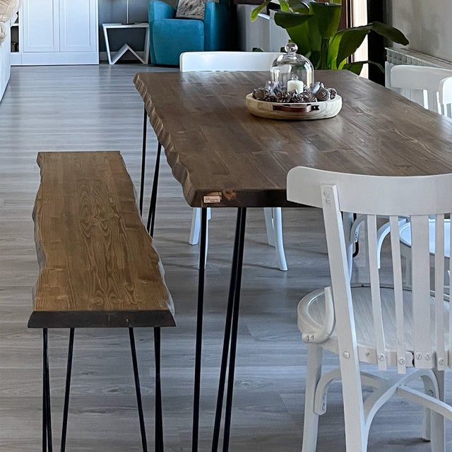 Banco Tanaru de canto Irregular