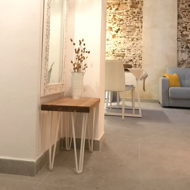 Banco Tule de canto Recto