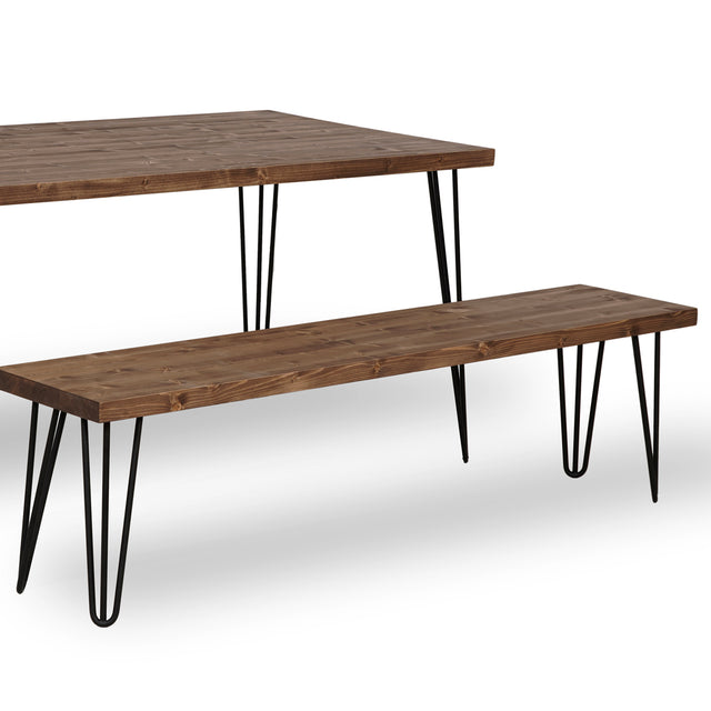 Banco Tule de canto Recto