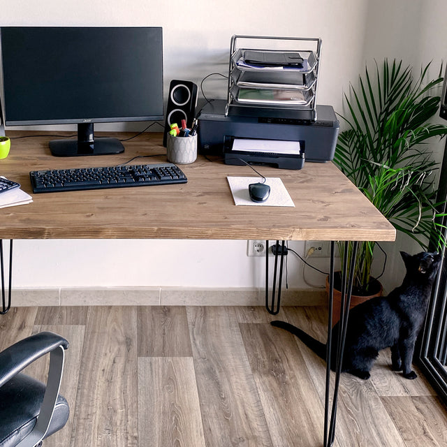 Escritorio Mitu de canto Recto