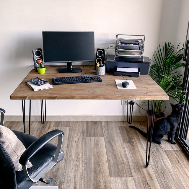 Escritorio Mitu de canto Recto