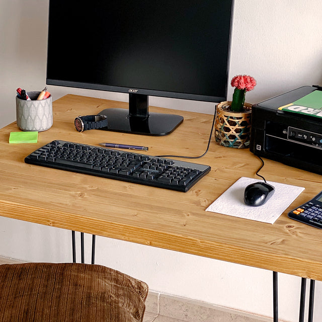 Escritorio Mitu de canto Recto