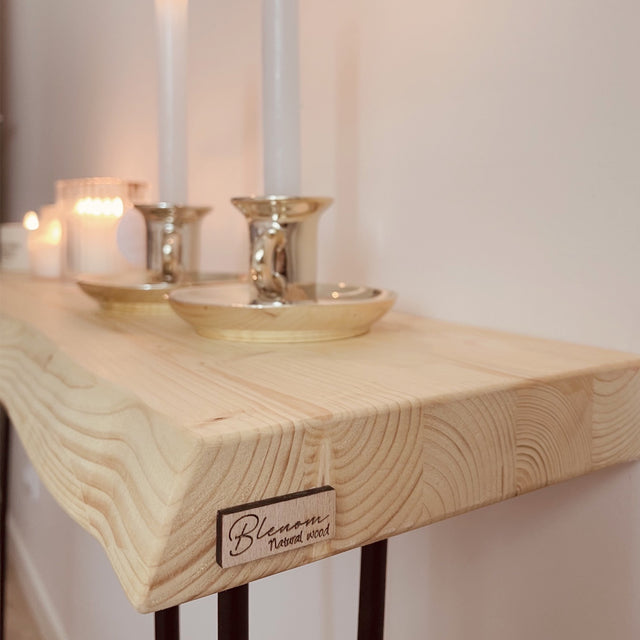 Aimana Hall Console with Irregular edge