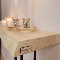 Aimana Hall Console with Irregular edge