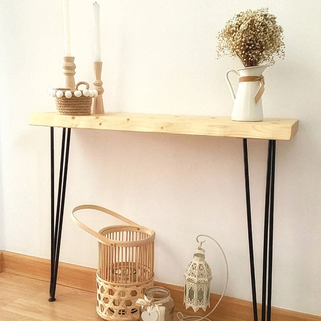 Aimana Hall Console with Irregular edge