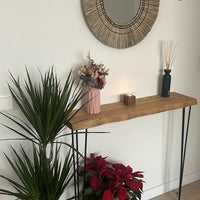 Aimana Hall Console with Irregular edge