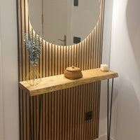 Aimana Hall Console with Irregular edge