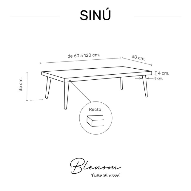 Sinú Straight Edge Table