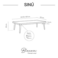 Sinú Straight Edge Table