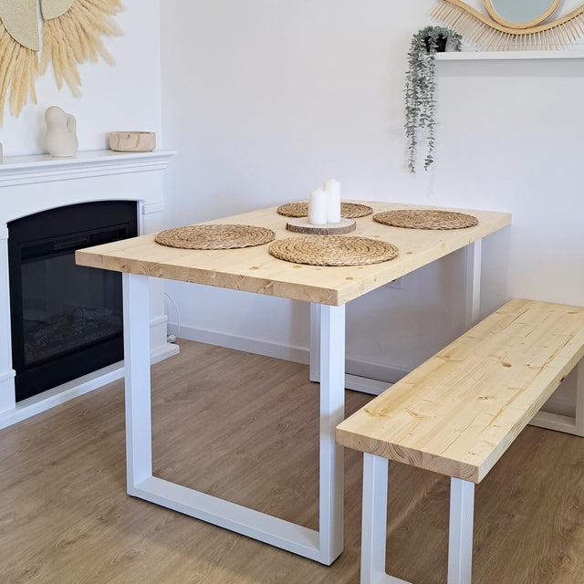 Mesa Araés de canto Recto