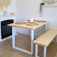 Mesa Araés de canto Recto