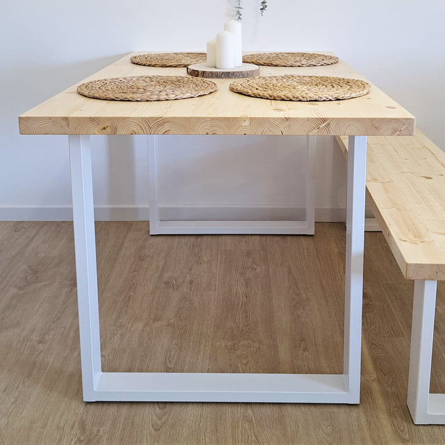 Mesa Araés de canto Recto