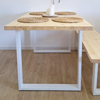 Mesa Araés de canto Recto