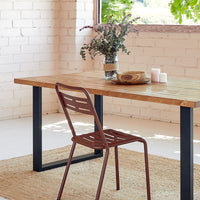 Mesa Araés de canto Recto