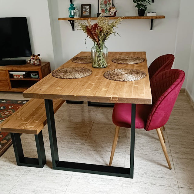 Mesa Araés de canto Recto