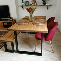 Mesa Araés de canto Recto