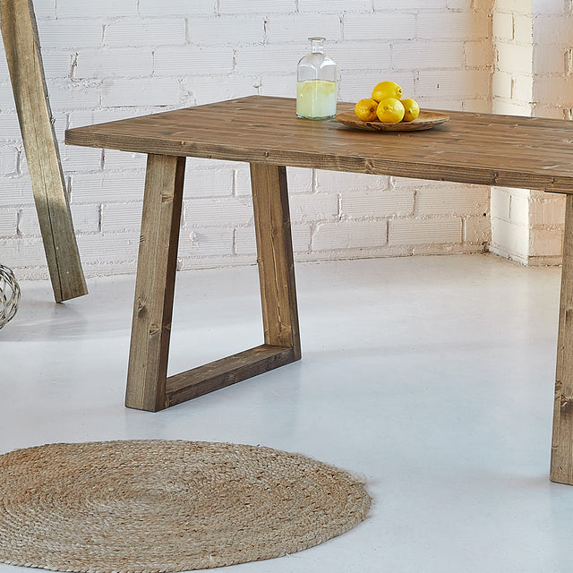 Mesa Guane de canto Recto