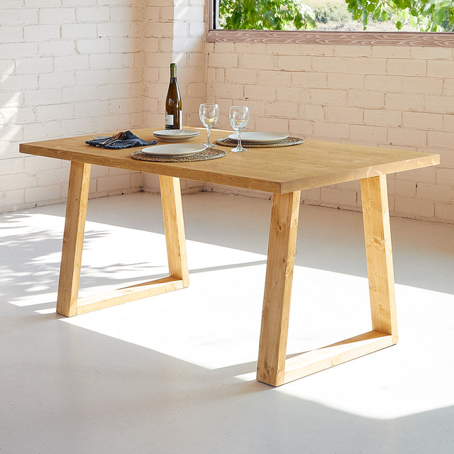 Mesa Guane de canto Recto