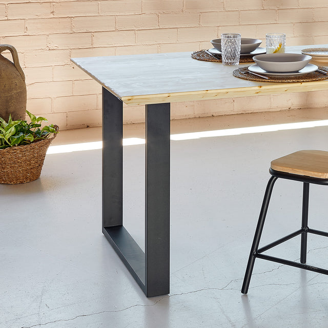 Mesa Inga de canto Biselado