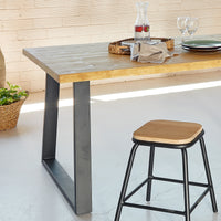 Mesa Inzá de canto Irregular