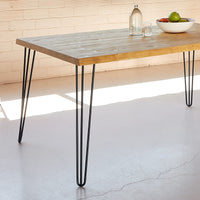 Mesa Tanaru de canto Irregular