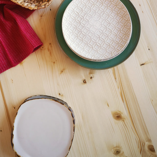 Mesa Tule de canto Recto