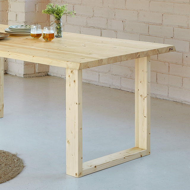 Mesa Ubde de canto Irregular