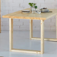 Mesa Uitoto de canto Recto