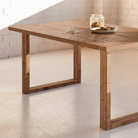 Mesa Uitoto de canto Recto