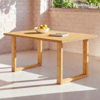 Mesa Uitoto de canto Recto