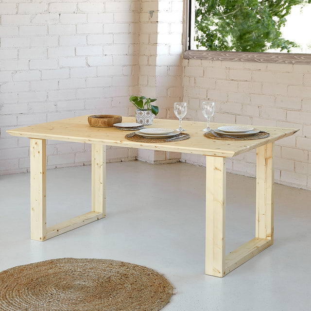 Mesa Usme de canto Biselado