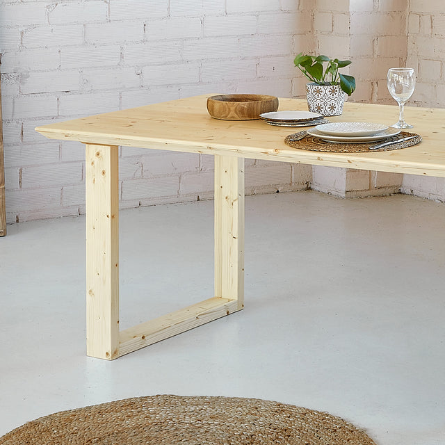 Mesa Usme de canto Biselado