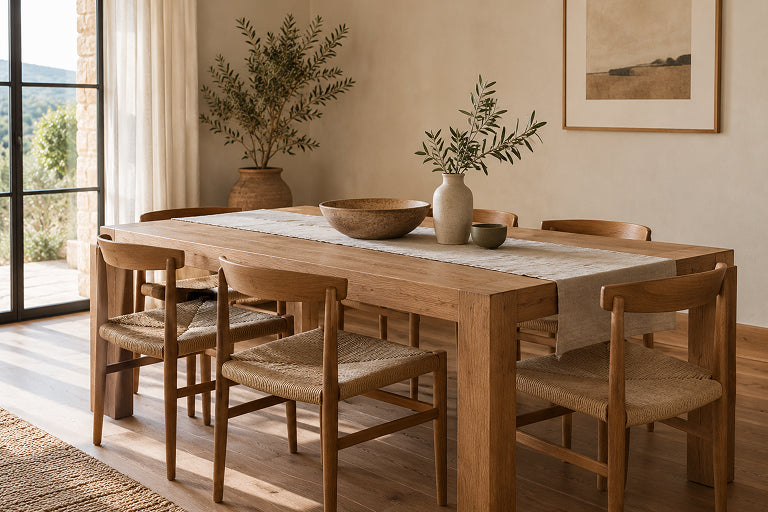 Cómo Elegir una Mesa de Comedor de Madera