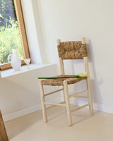 Chaise tressée