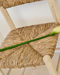 Chaise tressée