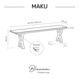 Banc de Canto Bevelado