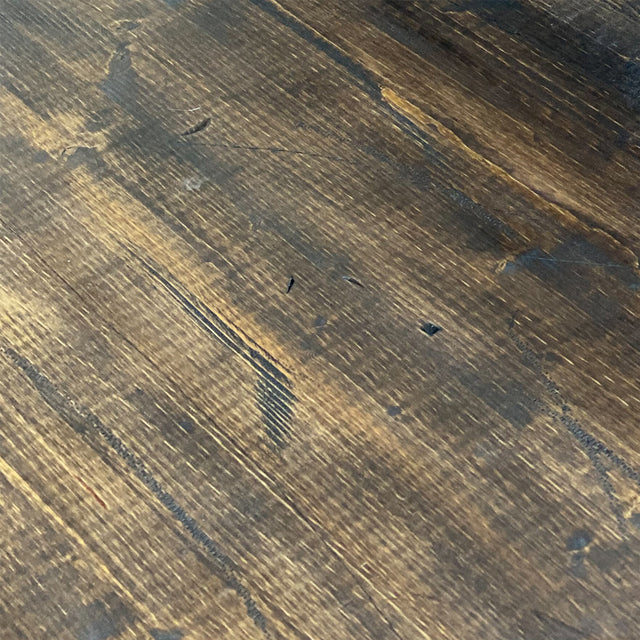 Desk Rustic Oniro envellit amb cançó recte amb prestatgeria
