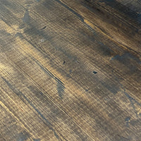 Desk Rustic Oniro envellit amb cançó recte amb prestatgeria