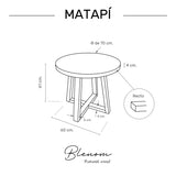 Mesa Matapí Redonda