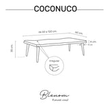 Unregelmäßiger Song Coconuco Tisch