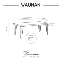 Straight Song Waunan Tisch