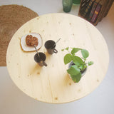 Table de kakua ronde