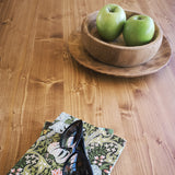 Beveled edge Maku table