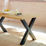 Beveled edge Maku table