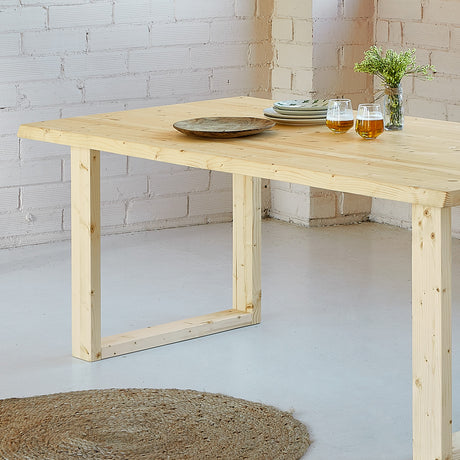 Mesa Ubde de canto Irregular